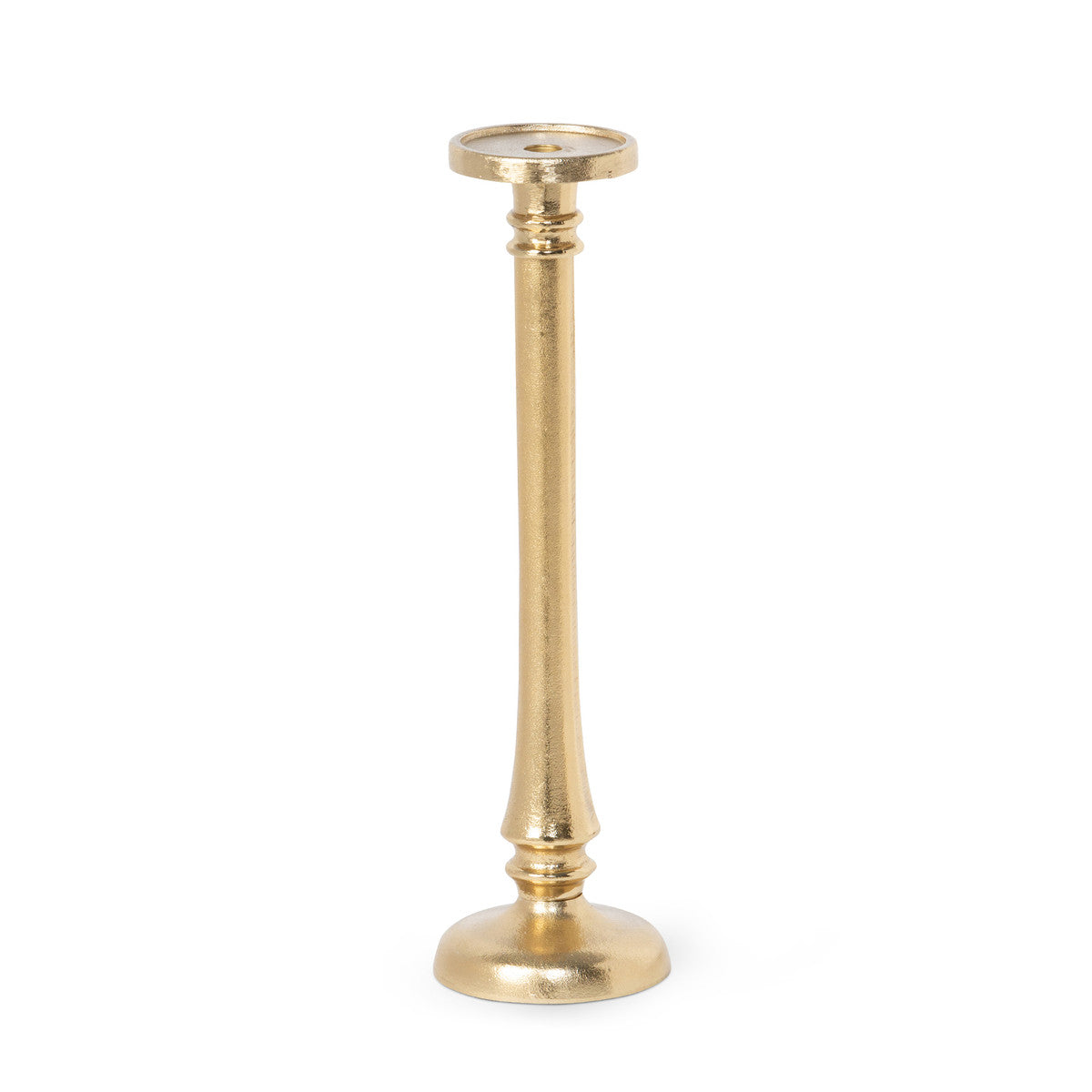 Classic Cast Aluminum Candle Stick, Large