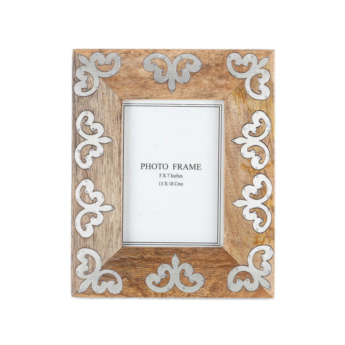 Heritage Inlay Wood 5x7 Frame