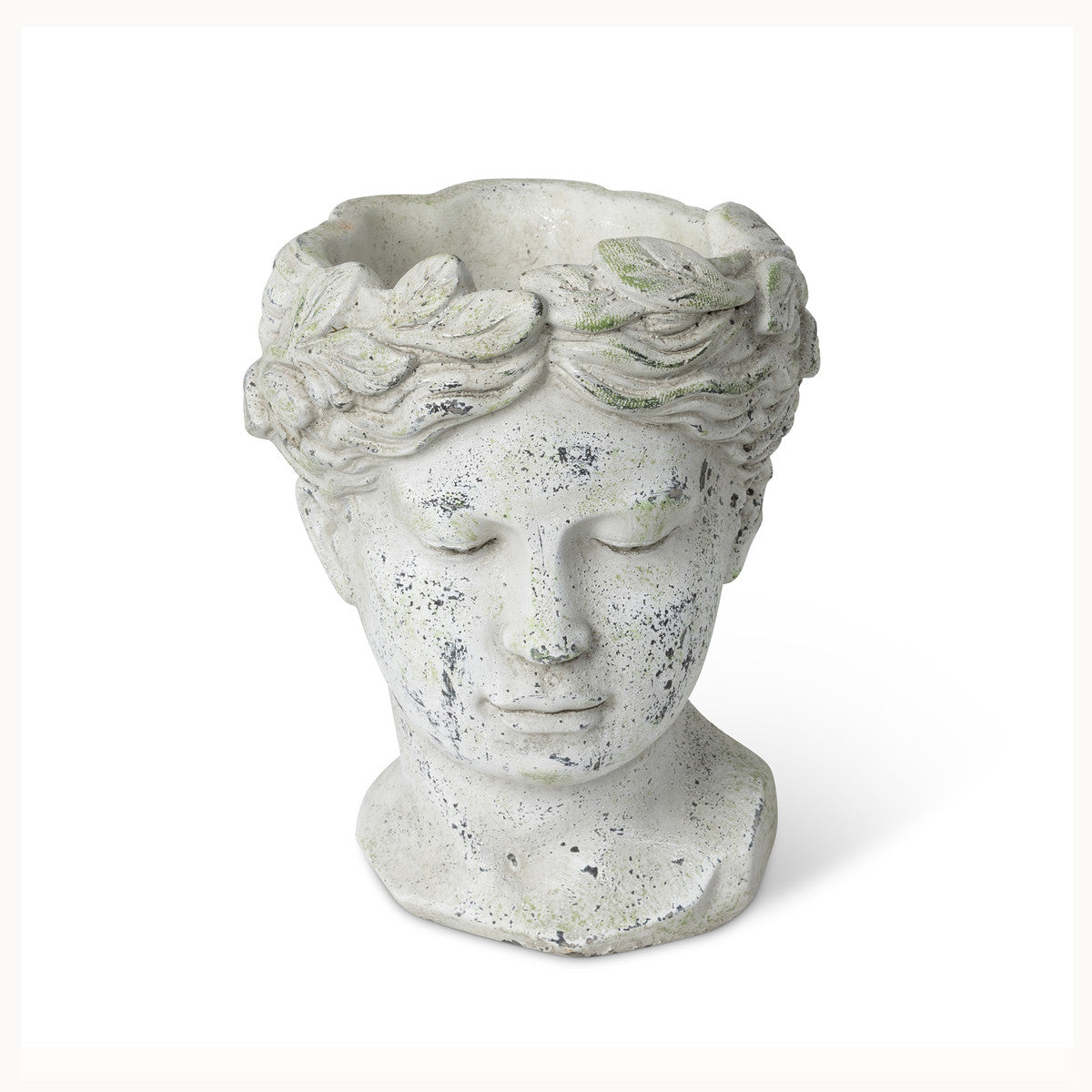 Concrete Bust Planter, Large