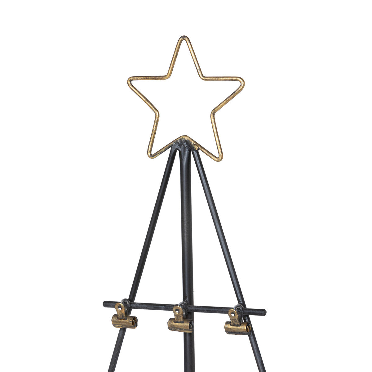 Iron Christmas Tree Card Holder