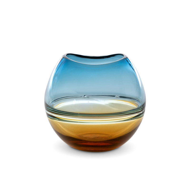 Ansen Glass Vase, Round