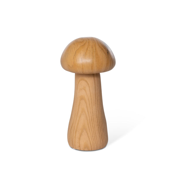 Faux Bois Garden Mushroom, 9.5"