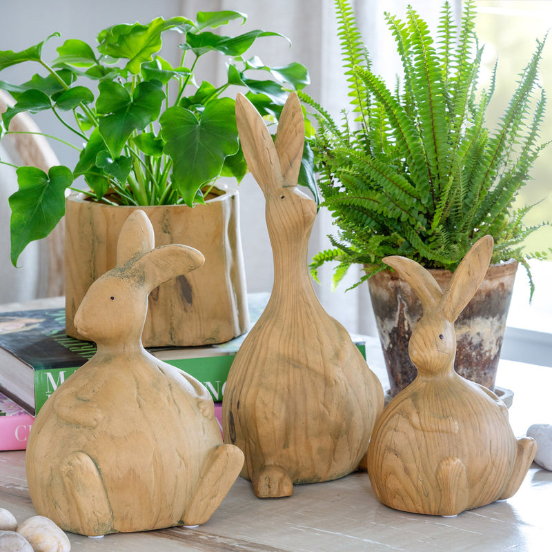 Faux Bois Thumper Bunny