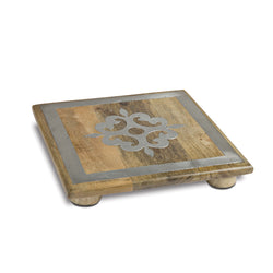 Heritage Inlay Wood Trivet