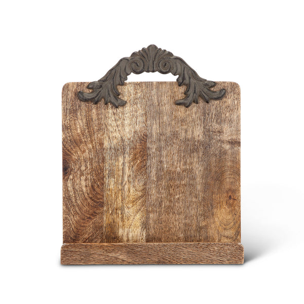 Heritage Inlay Wood Cookbook/Tablet Stand