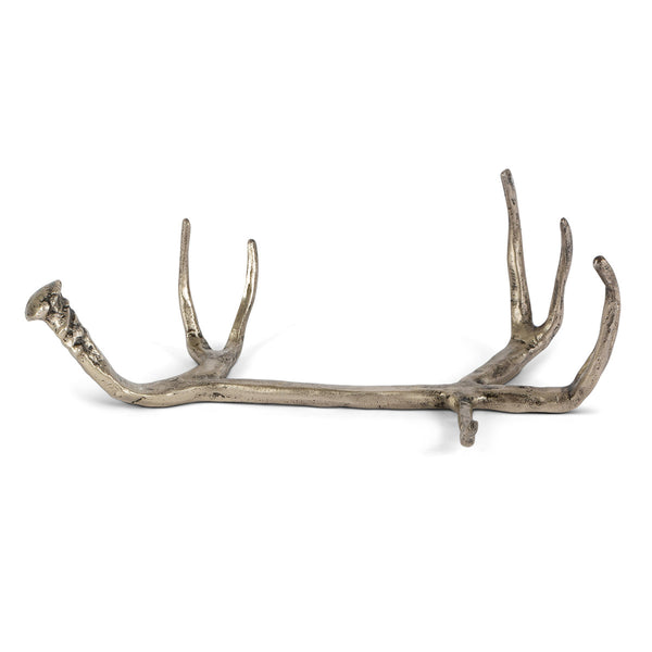 Mango Wood Tray with Antler Stand