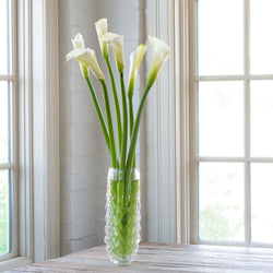 Alouetta Blown Glass Vase, Tall