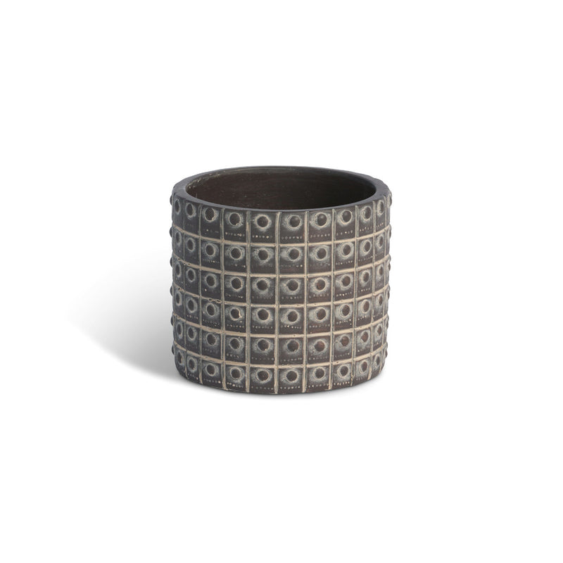 Rivet Pattern Pot, Small