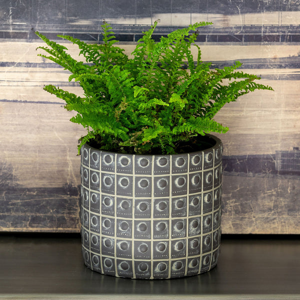 Rivet Pattern Pot, Large