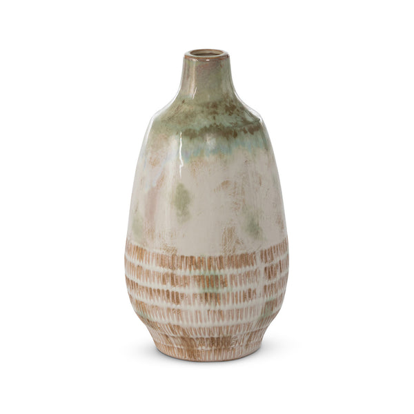 Fresno Ceramic Glazed Vase, Large