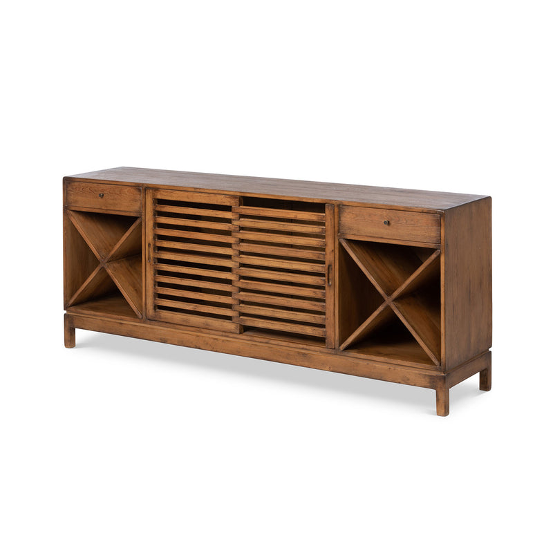 Rhea Wood Console Cabinet