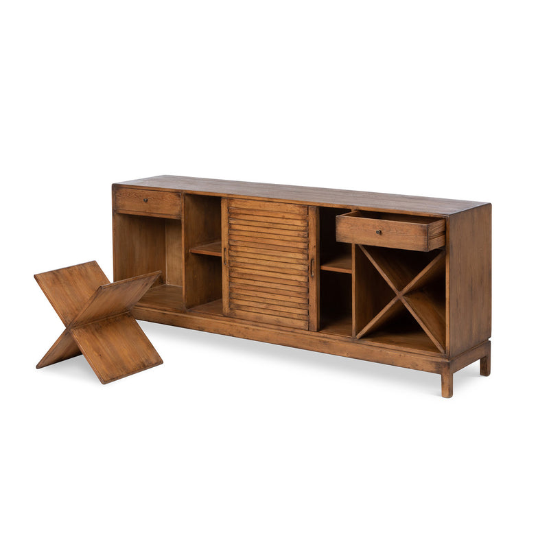 Rhea Wood Console Cabinet