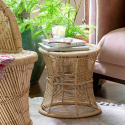 Sanibel Woven Rope Side Table