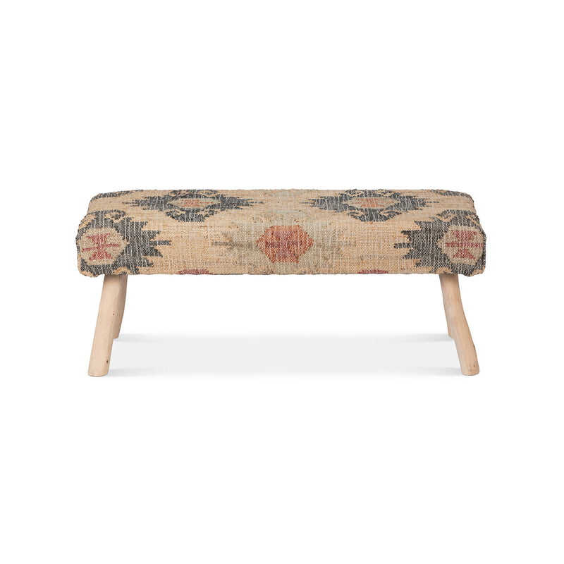 Sonoran Hand Woven Bench