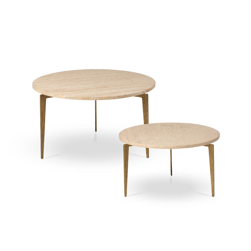 Nero Round Nesting Cocktail Tables