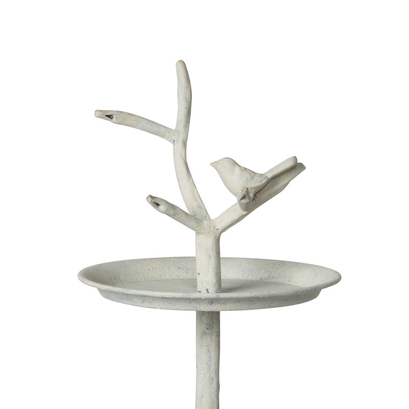 Garden Bird Iron Tiered Plant Stand