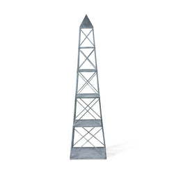 Stackable Galvanized Obelisk