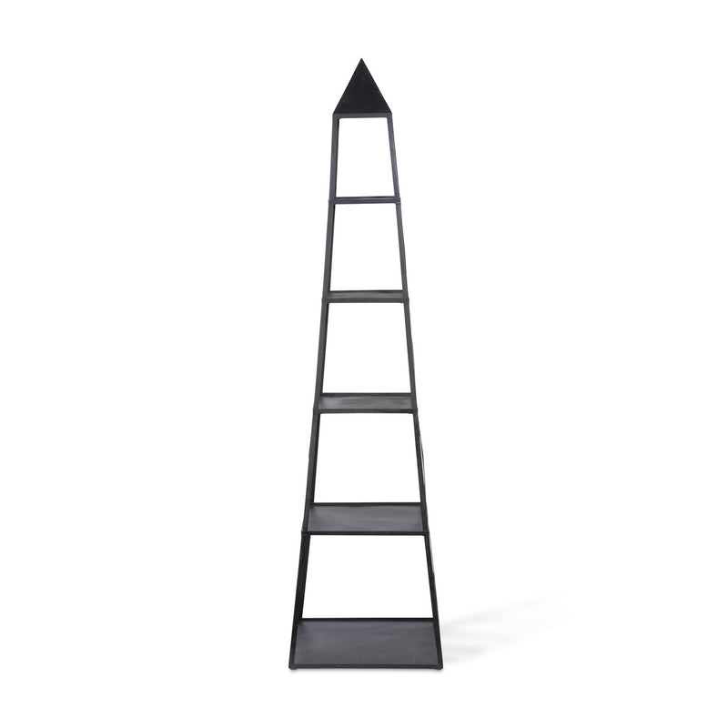 Stackable Antique Black Obelisk