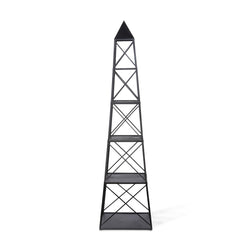 Stackable Antique Black Obelisk