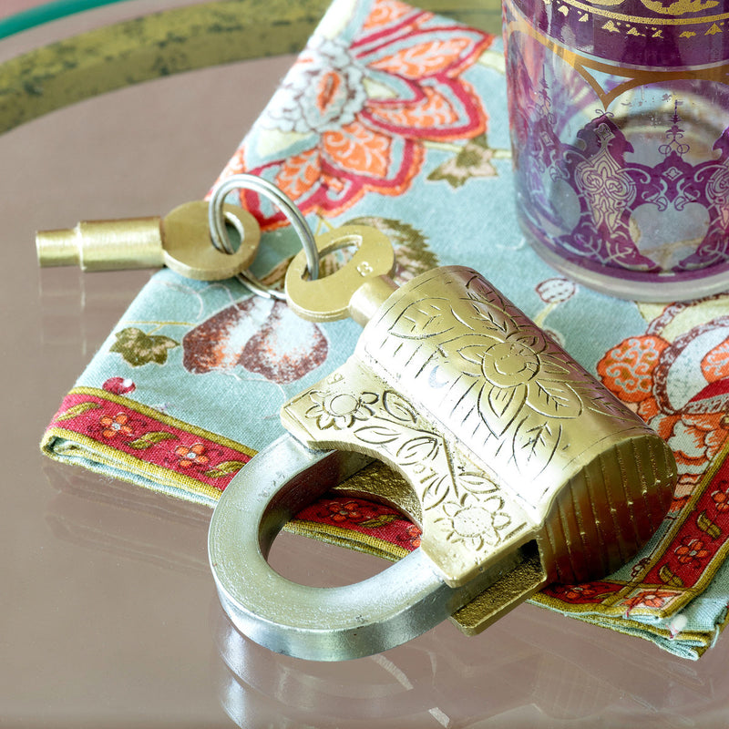 Patterned Padlock