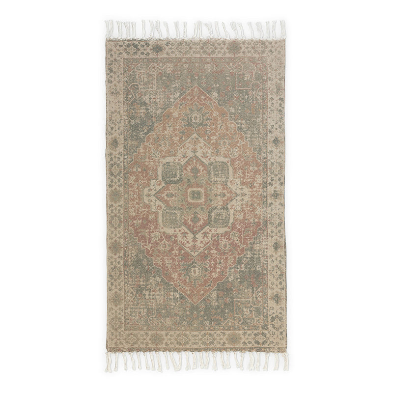 Cotton Printed Rug, Tamarind, 3' x 5'