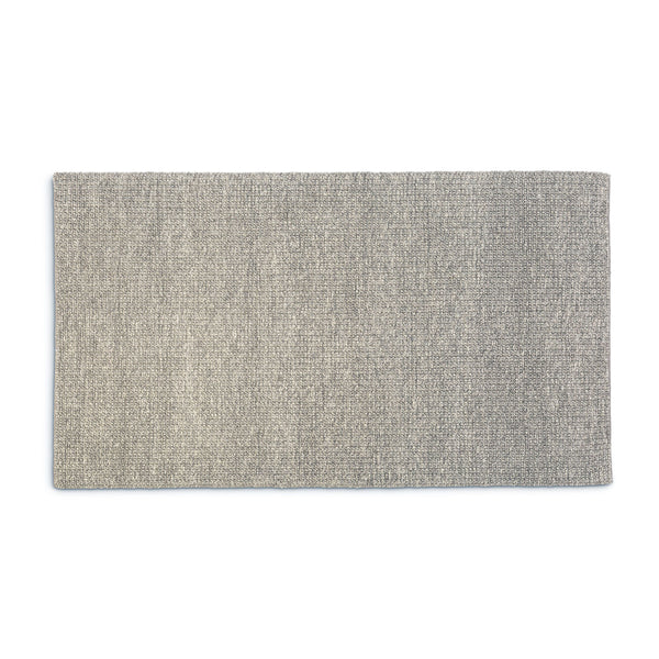 Aspen Hand Woven Natural Felted Wool Rug 9'x6', Ash