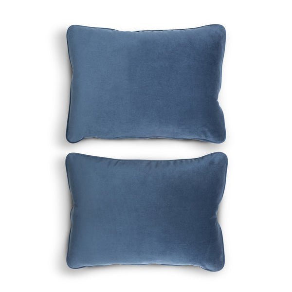 Estate Pillows, Atlantic Blue, Set of 2