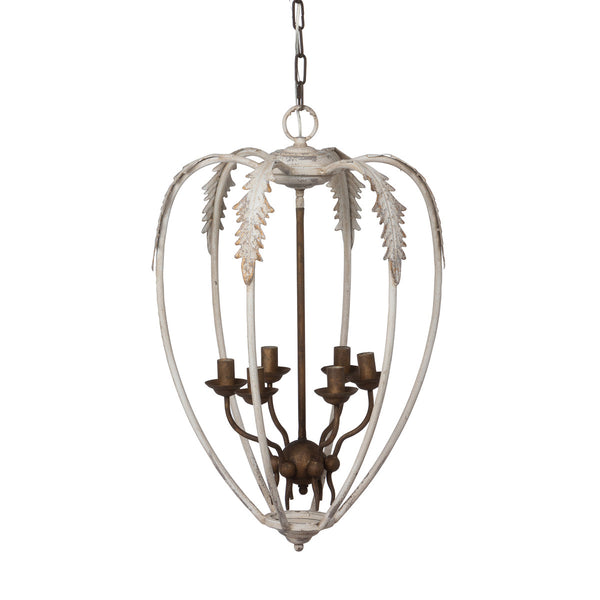 Gilded Folles Chandelier