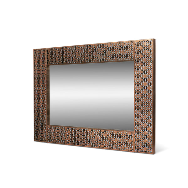 Sahara Leather Framed Mirror