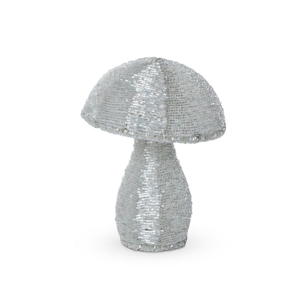 Alpine Glass Beaded Mushroom, Large