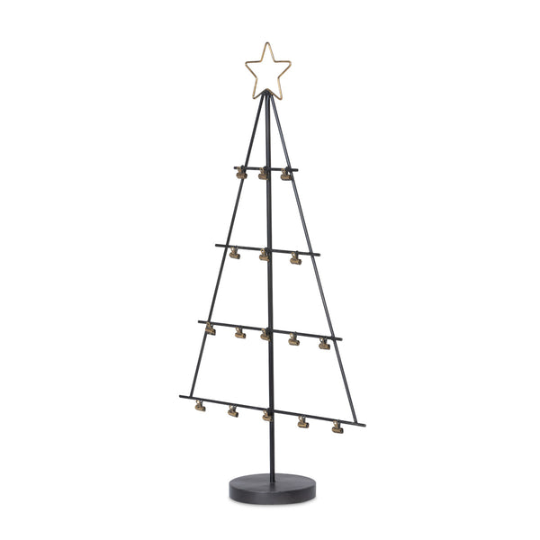 Iron Christmas Tree Card Holder