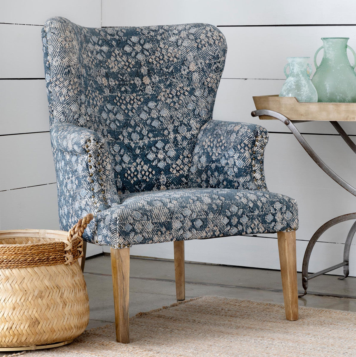 estella upholstered arm chair