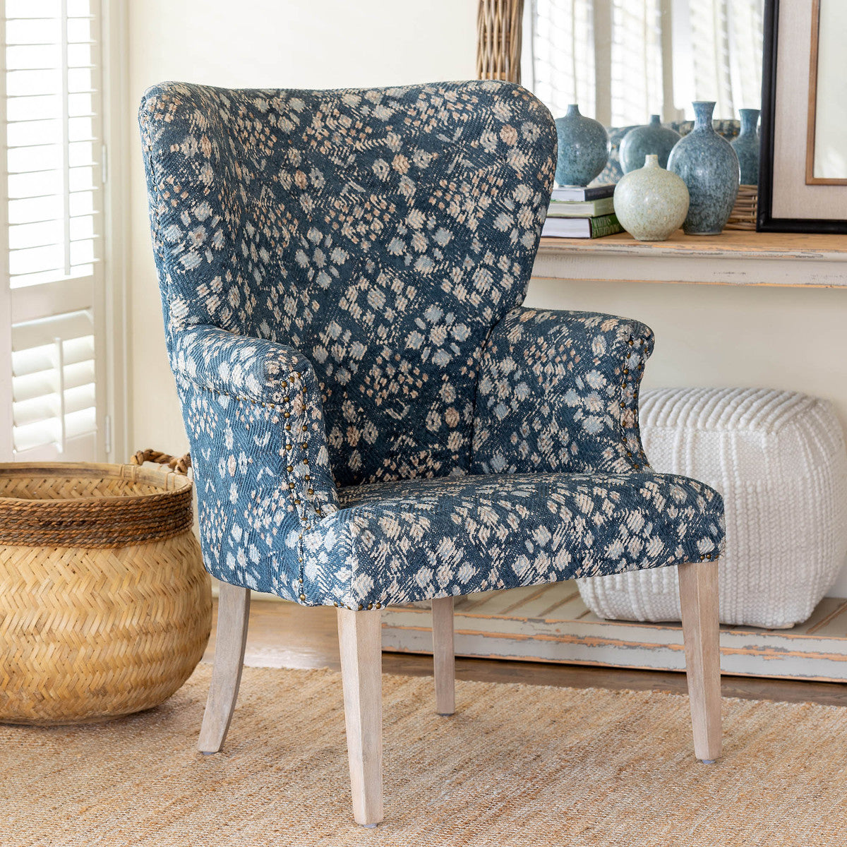 estella upholstered arm chair